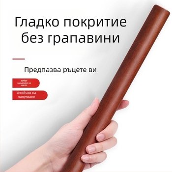 Vörös szantálfából készült tésztanyújtófa, tömörfa kivitel, ideális gyóza tésztához