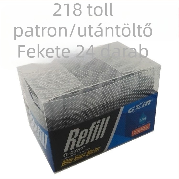 Oktatási fehér tábla írótollak, könnyen törölhetőek, cserélhető töltetekkel és tintapatronokkal, standard fehér táblákhoz
