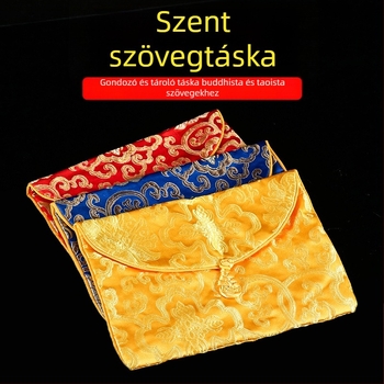 Kézzel készített vászon sutra táska – írásokra, kis és nagy méretben