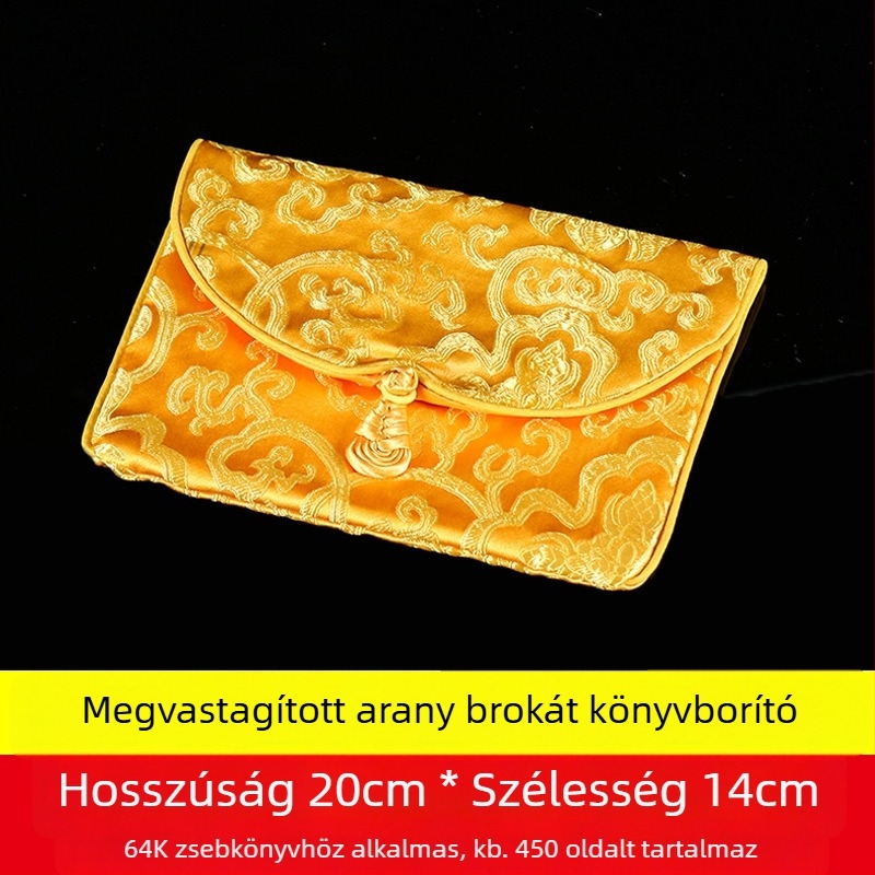 Kézzel készített vászon sutra táska – írásokra, kis és nagy méretben