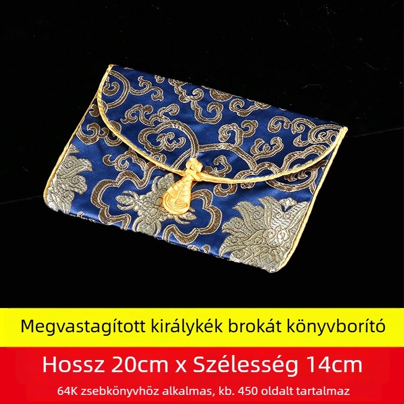 Kézzel készített vászon sutra táska – írásokra, kis és nagy méretben