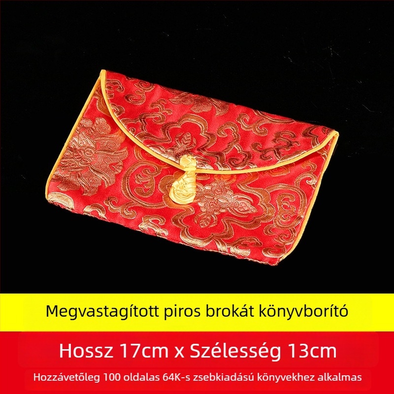 Kézzel készített vászon sutra táska – írásokra, kis és nagy méretben
