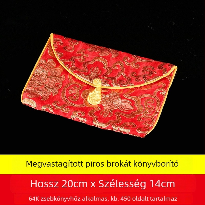 Kézzel készített vászon sutra táska – írásokra, kis és nagy méretben