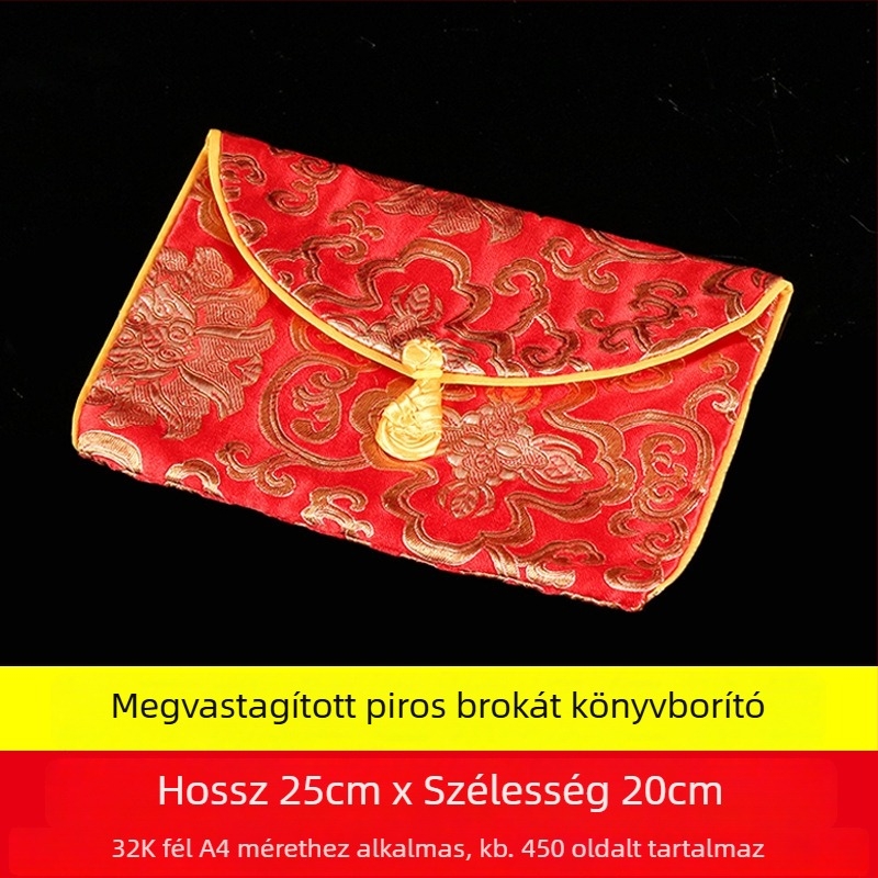 Kézzel készített vászon sutra táska – írásokra, kis és nagy méretben