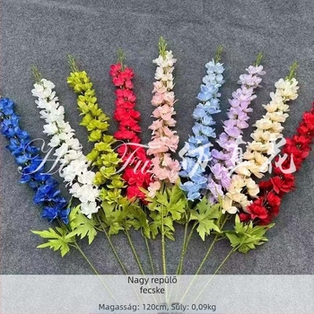 Művirágok esküvői terem díszítéséhez, hosszú szárú, változatos színek, nagykereskedelmi