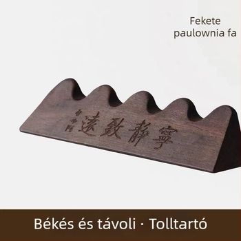 Masívfa toll- és ecsettartó – Five-Finger Peak tervezés