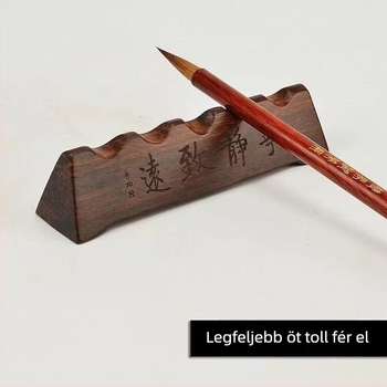 Masívfa toll- és ecsettartó – Five-Finger Peak tervezés