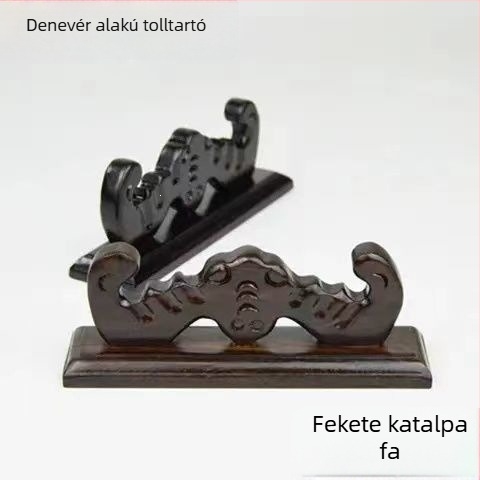 Masívfa toll- és ecsettartó – Five-Finger Peak tervezés