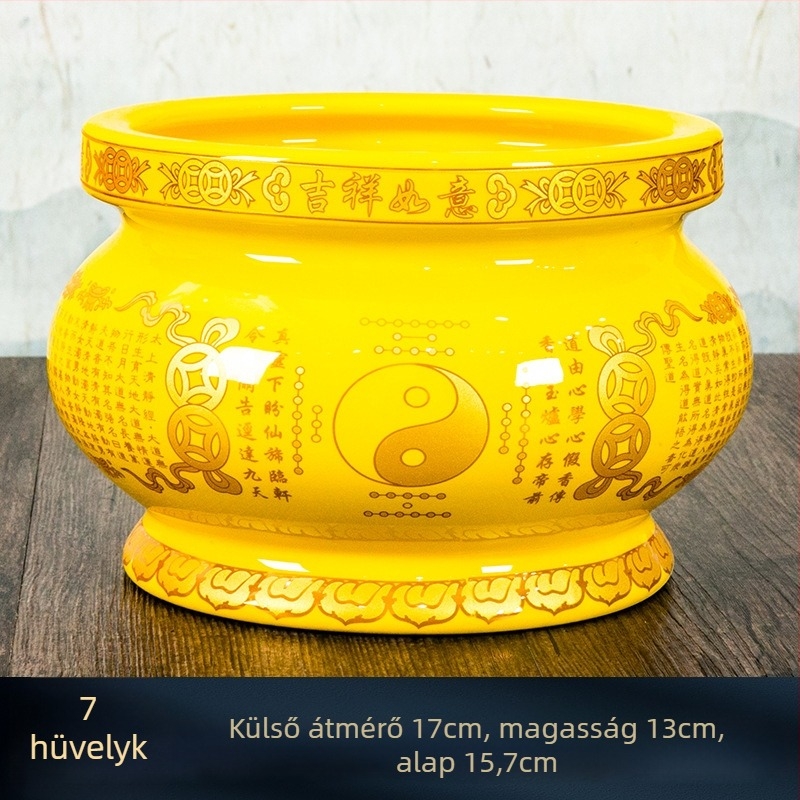 Kerámiából készült füstölő edény otthoni használatra