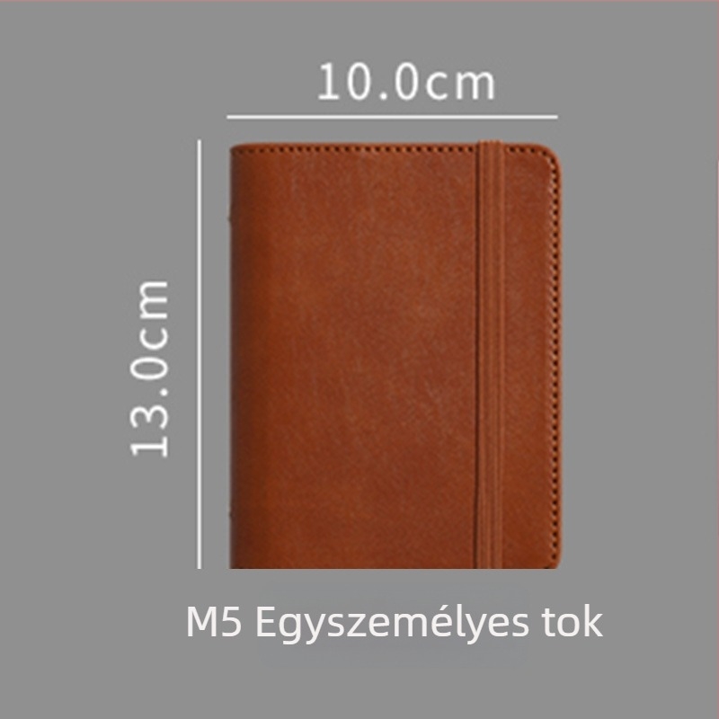 M8Pu kötőfüles notesz diákoknak és gyerekeknek, macaron színű utazási napló, 42 oldal, Dowling papír, méret 10x13 cm, 5 lyuk
