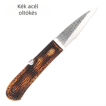Professzionális gyümölcsfa oltókés bimbó-oltáshoz, különleges acélból készült kerti eszköz