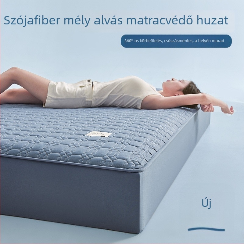 Mosott pamut feszes lepedő, egyszínű, matracvédő és ágyneműfedő – baba és család számára, egész éves minimalista stílus