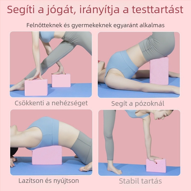 EVA jóga blokk habból – gyakorlatokhoz és táncpróbához, gyerekeknek