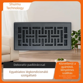 Állítható acél padlóventilációs rács, dekoratív