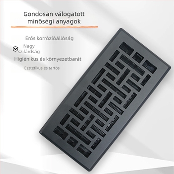 Állítható acél padlóventilációs rács, dekoratív