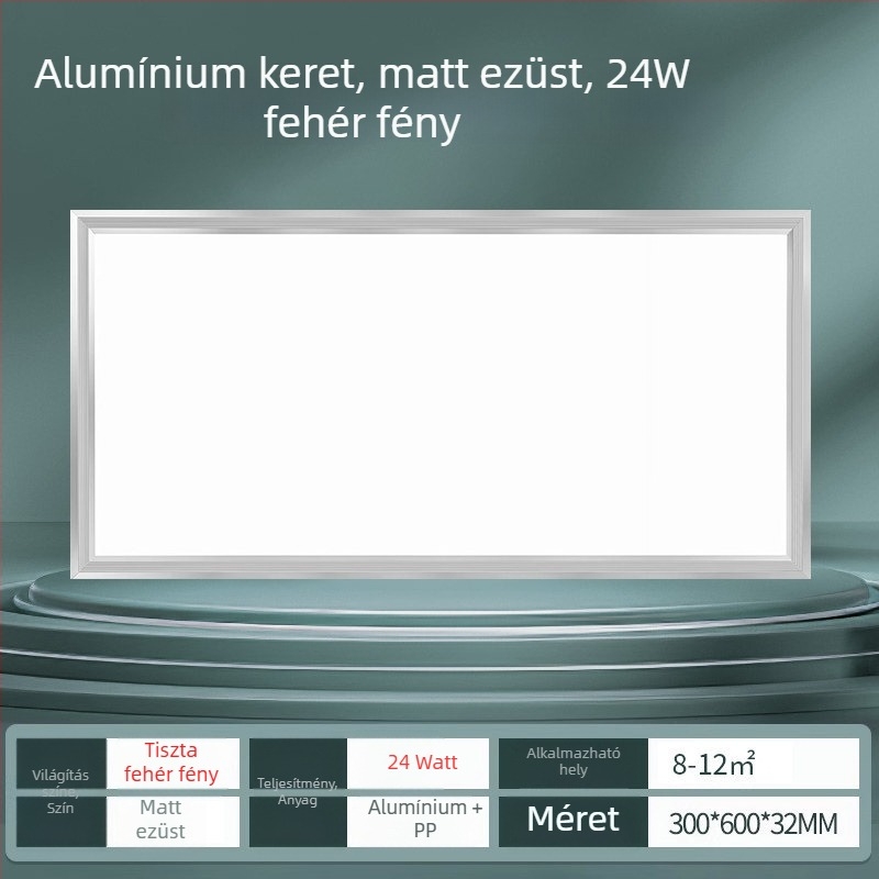 NVC LED mennyezeti lámpa, beépített fürdőszobába és a konyhába – síkpaneles lámpa