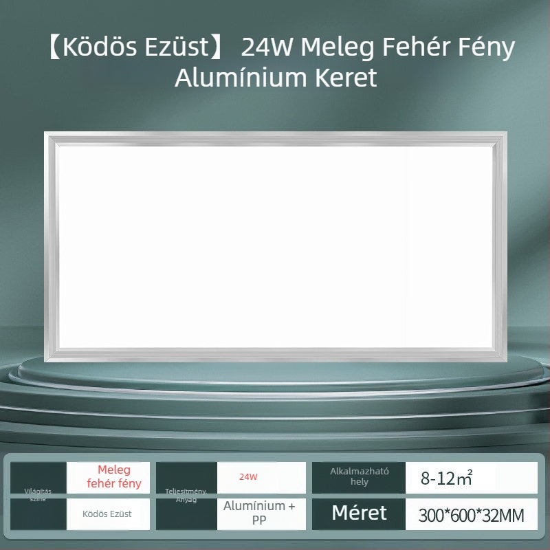 NVC LED mennyezeti lámpa, beépített fürdőszobába és a konyhába – síkpaneles lámpa