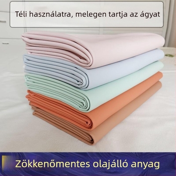 Vízálló olajvászon ágynemű alátét, puha anyagú otthoni használatra, felső ágyszárnyhoz és hagyományos kínai ágyakhoz, babáknak