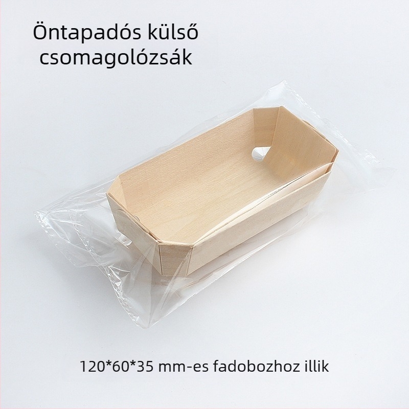 Fából készült kis kenyértorta sütőedény, sütőbiztos fa tál papírral, arany párnás torta forma, datolya torta és kuglófformához