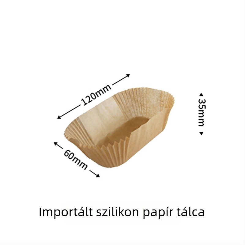 Fából készült kis kenyértorta sütőedény, sütőbiztos fa tál papírral, arany párnás torta forma, datolya torta és kuglófformához