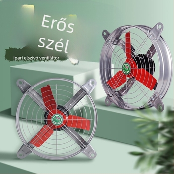 Ipari kategóriájú, nagy teljesítményű, csendes kipufogóventilátor konyhai szellőztetéshez