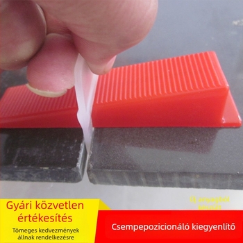 Csempeklipszintező alap falra és padlóra, keresztező hézagkitöltőkkel