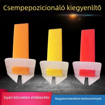 Csempeklipszintező alap falra és padlóra, keresztező hézagkitöltőkkel