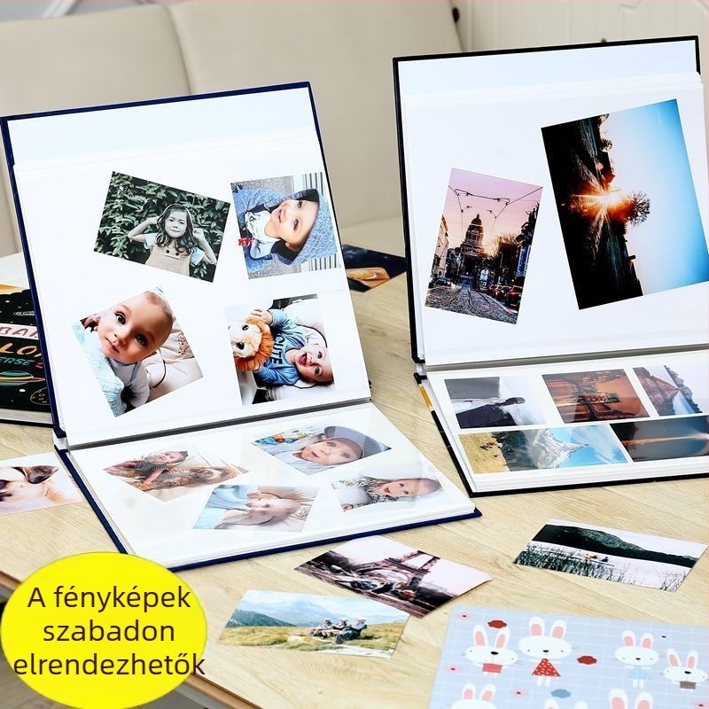 DIY fotóalbum emlékekhez, laminált borítóval – kézzel készített születésnapi ajándék a legjobb barátoknak