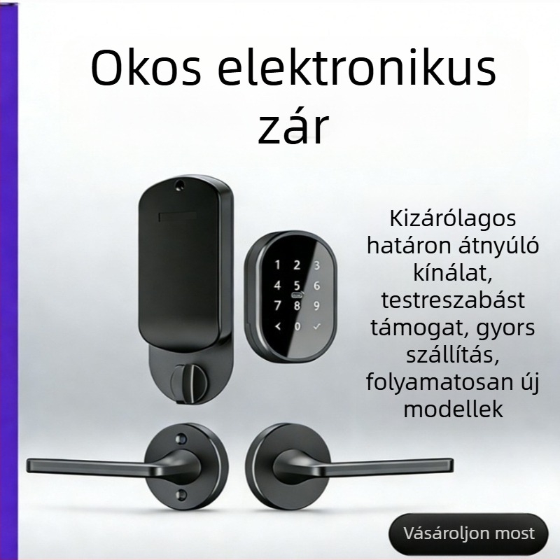 Split típusú hotel ajtózár okos rendszerrel – TTHOTEL mágneskártyás és jelszavas elektronikus zár