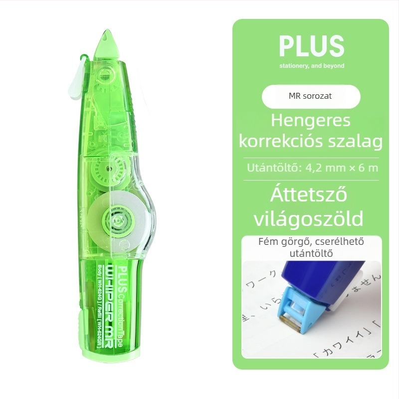 Plus Pole MR sorozat helyesbítő szalag WH-635R/625R/615R – cserélhető mag tanulók számára