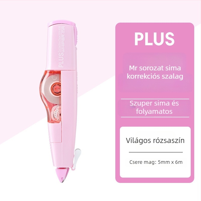 Plus Pole MR sorozat helyesbítő szalag WH-635R/625R/615R – cserélhető mag tanulók számára