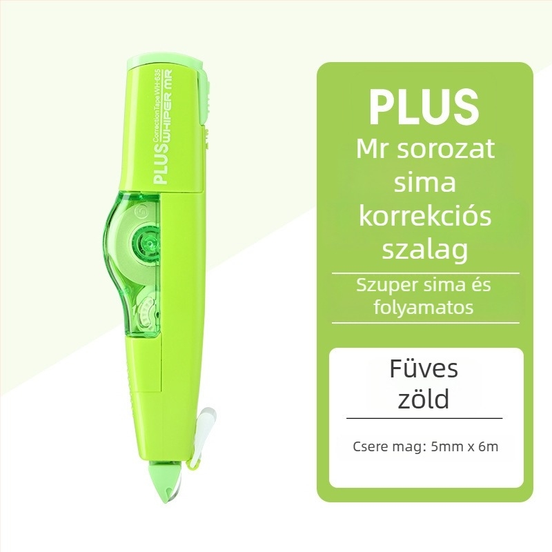 Plus Pole MR sorozat helyesbítő szalag WH-635R/625R/615R – cserélhető mag tanulók számára