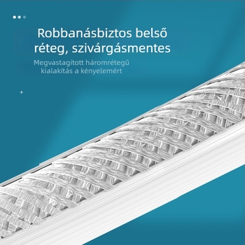 Személyre szabott teljesen automata mosógép vízbetöltő cső, hosszabbított vízvezeték, 4-utas csatlakozó és vízbefecskendező cső