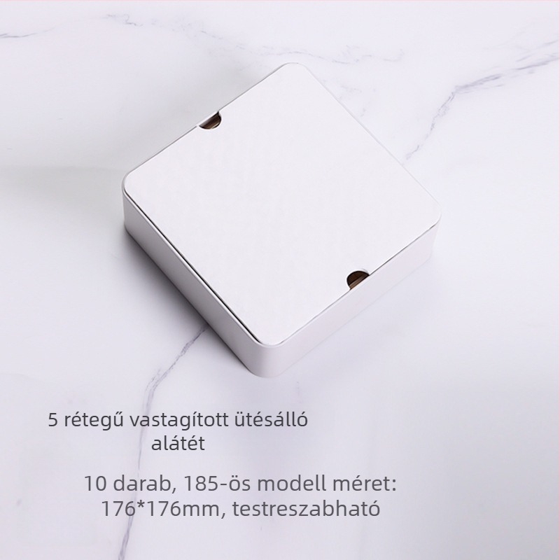Élelmiszer-minőségű, 5 rétegű, vastag párnázó papír kekszek és snackek csomagolásához; ütéscsillapító réteg fém dobozokhoz