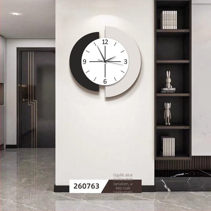 Nappali falióra, 2025-ös modell, modern, letisztult és elegáns, halk járású