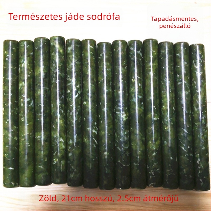 Jáde nyújtófa tésztához knedli készítéséhez, tapadásmentes konyhai eszköz