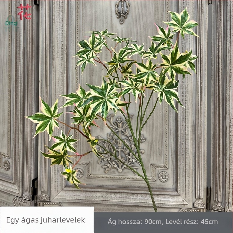 Kétágú juharlevél és egyágú juharlevél kültéri tájépítéshez, művirág