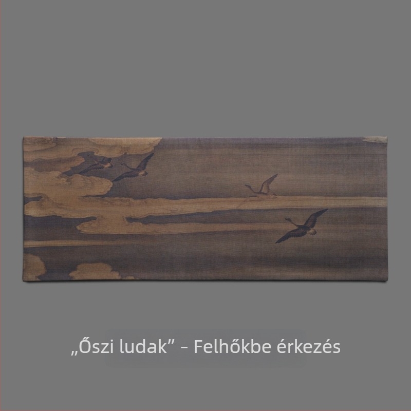 Pamut teaalátétek antik festmény motívummal, teához való alátétek, asztali futó, teaceremónia alátét, teáskészlet, teás asztal, teás állvány