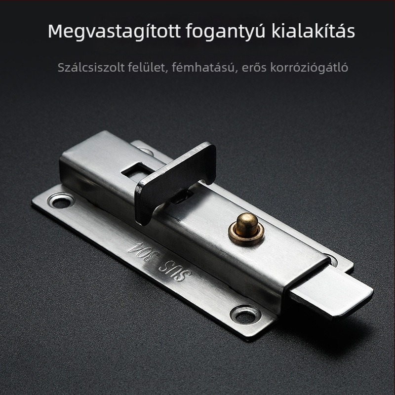 304 rozsdamentes acél rugós zárócsap faajtókhoz