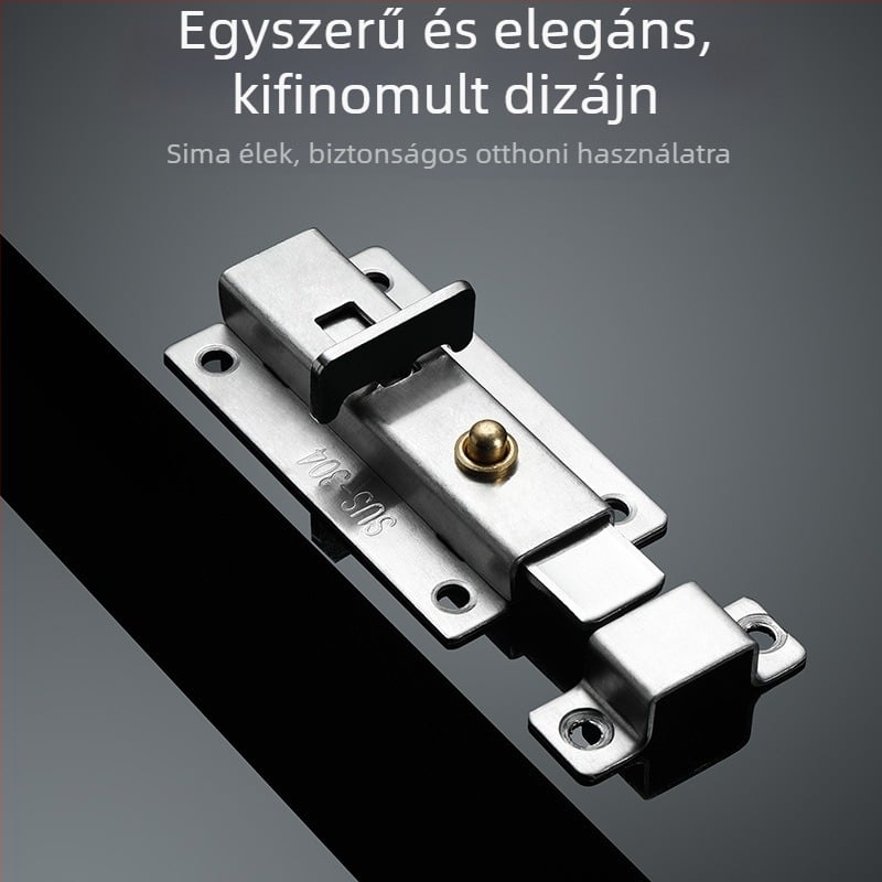 304 rozsdamentes acél rugós zárócsap faajtókhoz