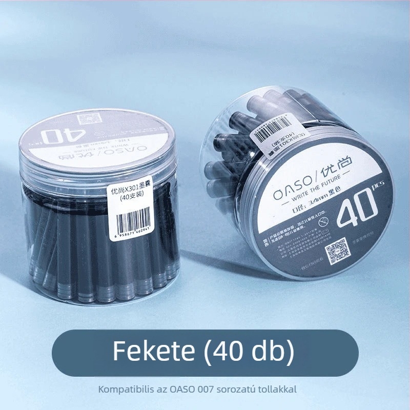 K016 nyomógombos töltőtoll, 0,38 mm heggyel, diákoknak