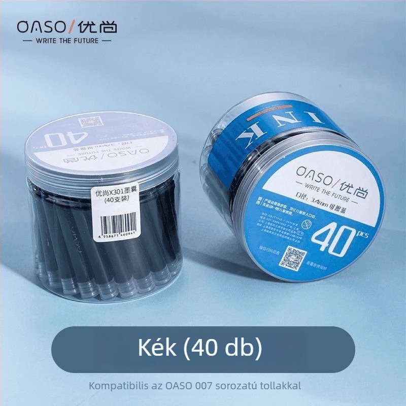 K016 nyomógombos töltőtoll, 0,38 mm heggyel, diákoknak