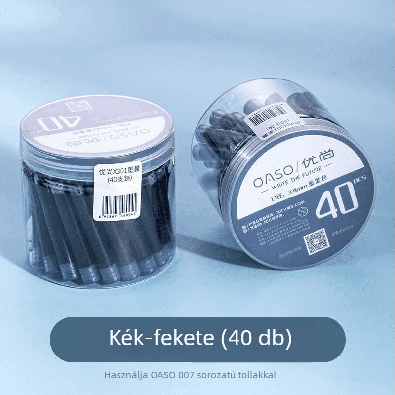 K016 nyomógombos töltőtoll, 0,38 mm heggyel, diákoknak