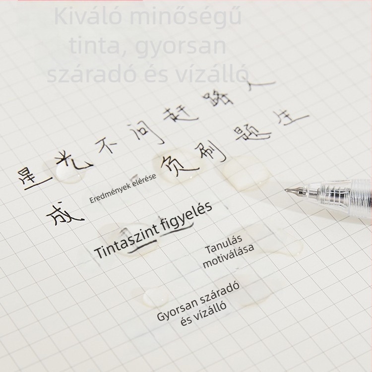 The Pen Said Marvel CS Head golyóstoll – fekete tinta, gyorsan száradó, műanyag test