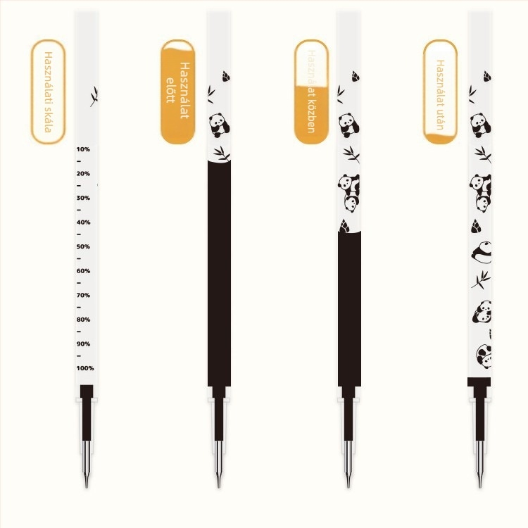 The Pen Said Marvel CS Head golyóstoll – fekete tinta, gyorsan száradó, műanyag test