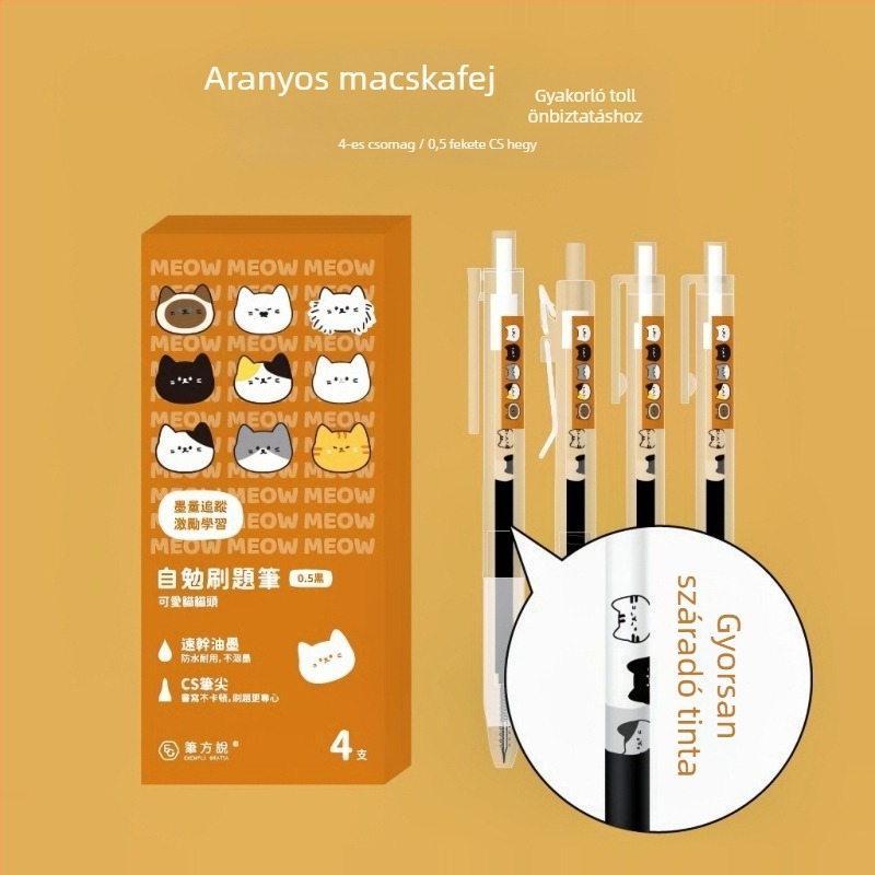 The Pen Said Marvel CS Head golyóstoll – fekete tinta, gyorsan száradó, műanyag test