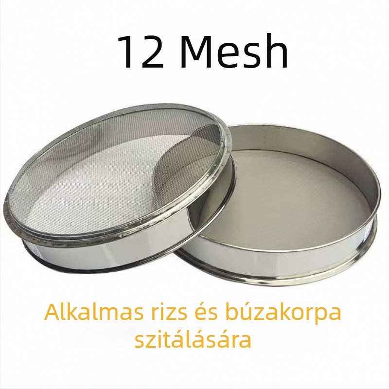 304 rozsdamentes acél mintasziták, háló 2–600, laboratóriumi sziták 100-as hálóval a hagyományos kínai gyógyászat számára