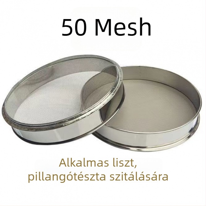 304 rozsdamentes acél mintasziták, háló 2–600, laboratóriumi sziták 100-as hálóval a hagyományos kínai gyógyászat számára