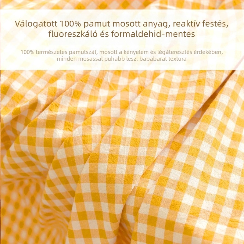 Újszülött baba 100% pamut paplanhuzat, 1,2 m, minden évszakban használható