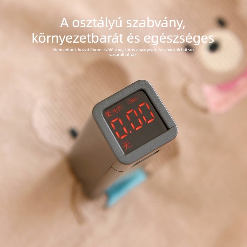 Újszülött baba 100% pamut paplanhuzat, 1,2 m, minden évszakban használható